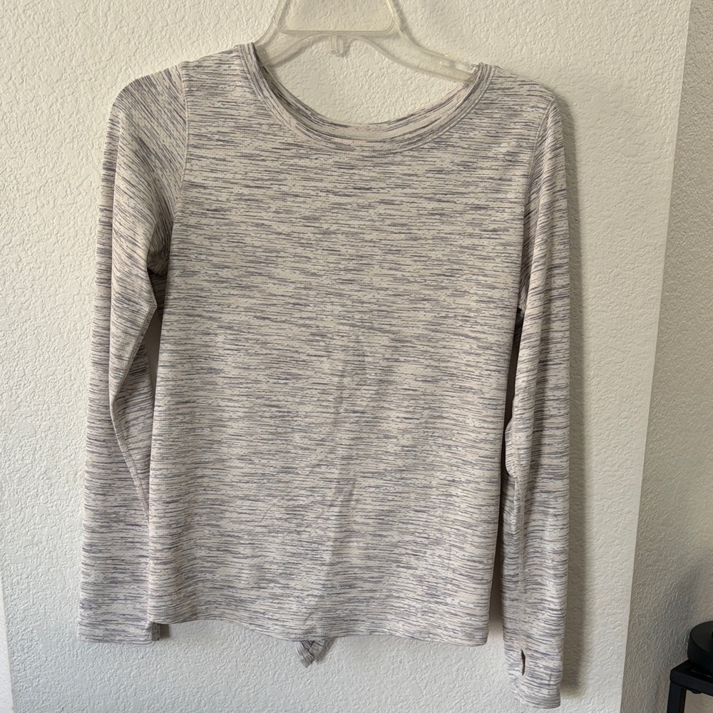 Women's Gray athletic top